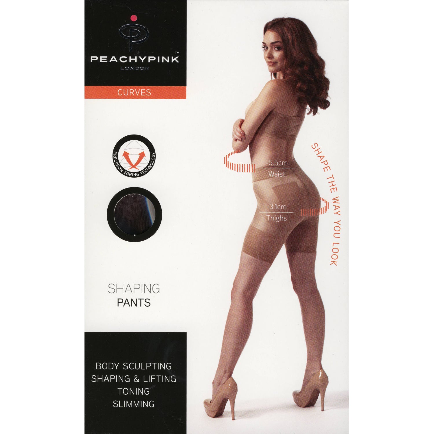 Rubberfashion Shapewear Shorts Hose - Anti Cellulite Shaping - Bauchweg Miederhose stark formend Unterwäsche Frauen - Damen